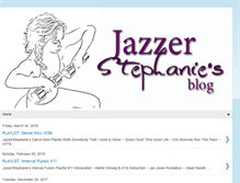 Tablet Screenshot of jazzerstephanie.com